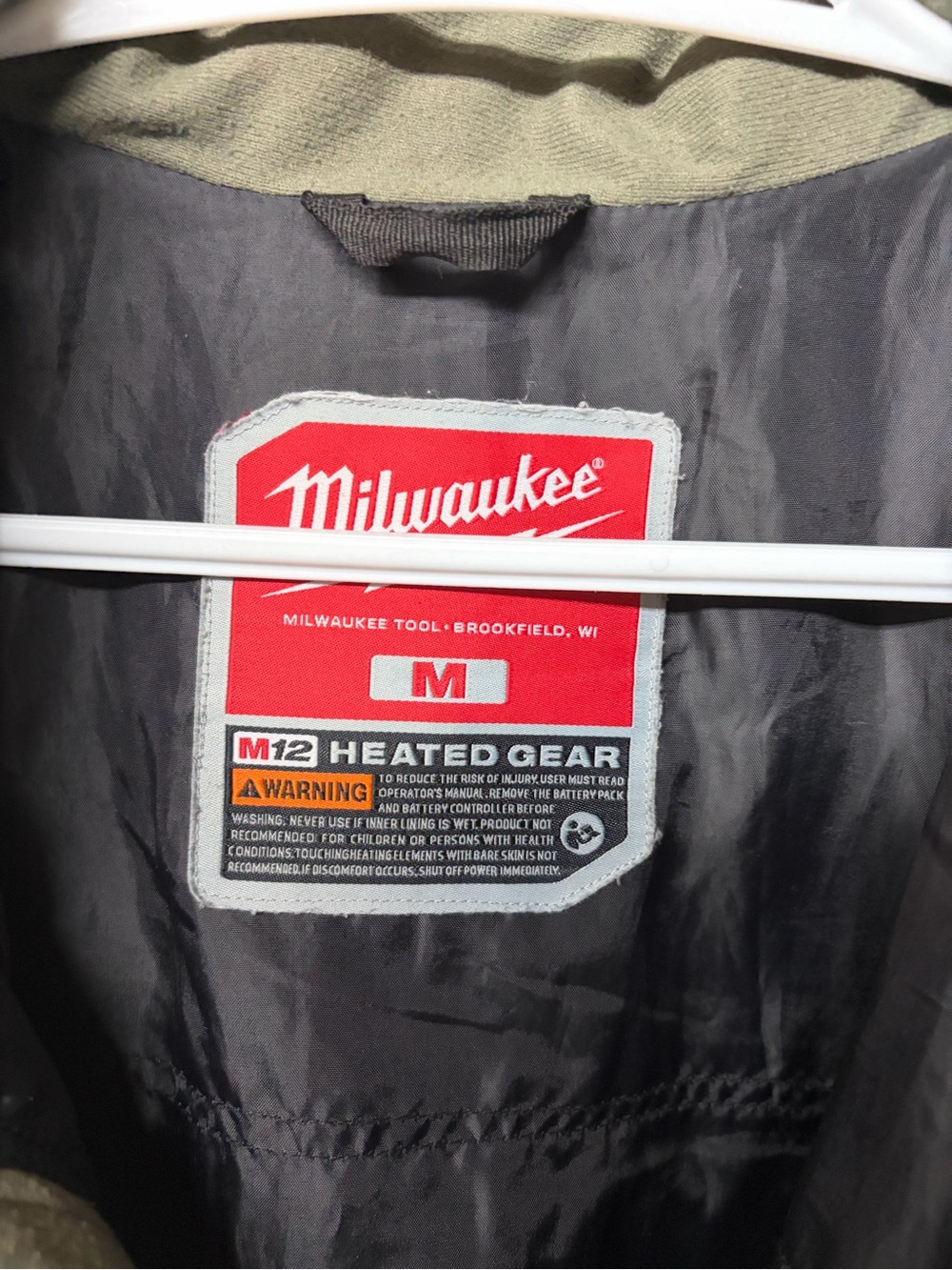 2/$75💥- JACKET | Men’s Milwaukee M12 heated jacket size M (no battery) - Picture 5 of 5